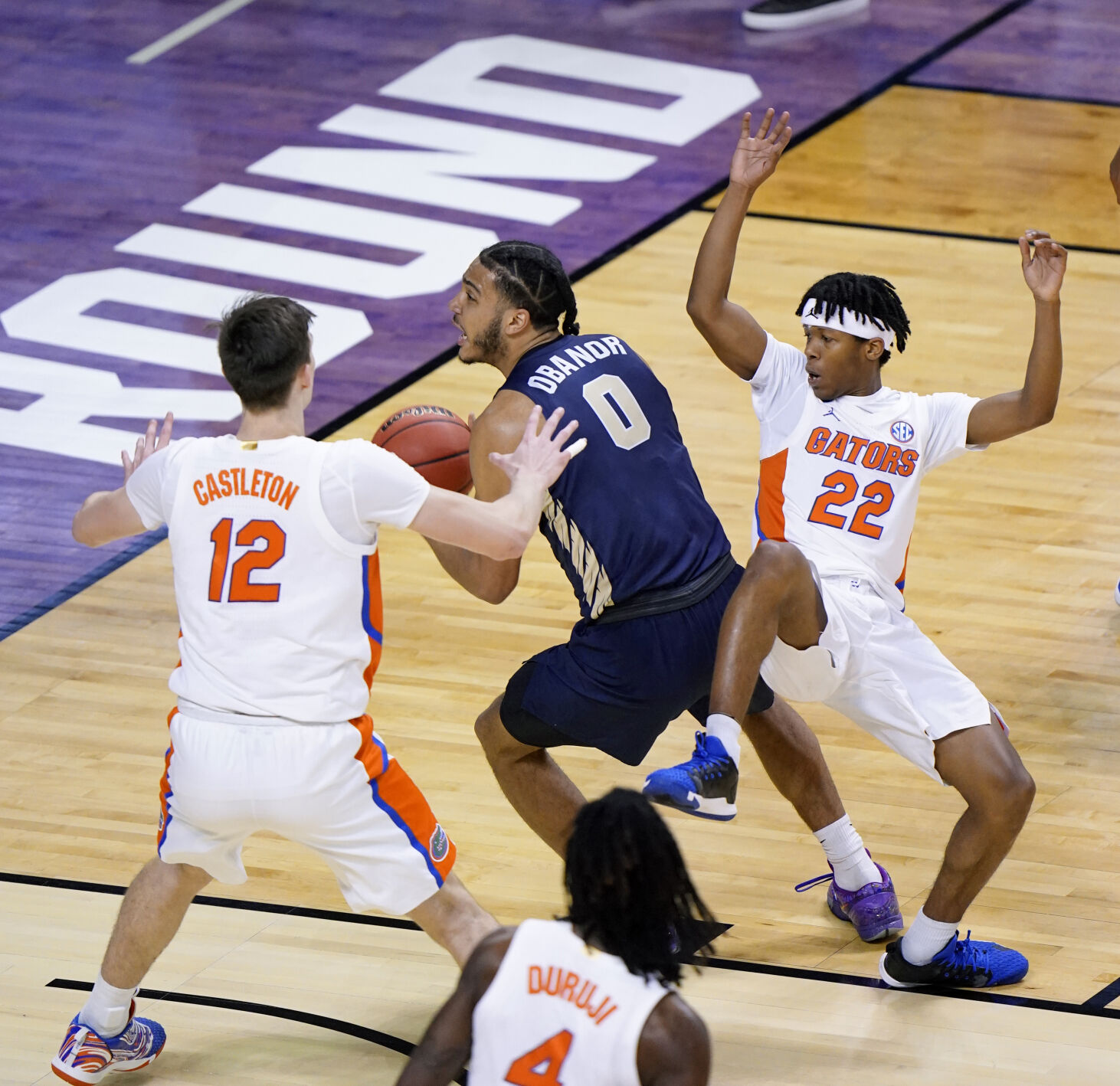NCAA Oral Roberts Florida Basketball